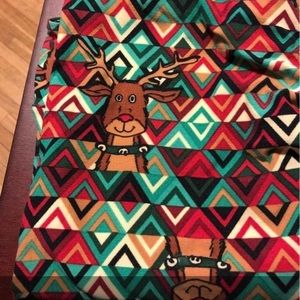 Lularoe reindeer leggings tc2